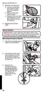 Preview for 40 page of Britax MARATHON CLICKTIGHT User Manual