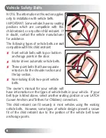 Preview for 10 page of Britax MARATHON User Manual