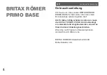 Preview for 191 page of Britax ROMER PRIMO BASE User Instructions