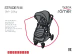 Britax romer STRIDER M User Instructions preview