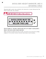 Preview for 11 page of Britax Safe-n-sound Baby Capsule Instructions For Installation & Use