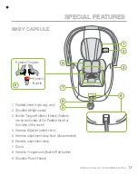 Preview for 13 page of Britax Safe-n-sound Baby Capsule Instructions For Installation & Use