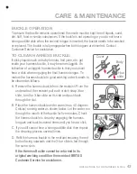 Preview for 43 page of Britax Safe-n-sound Baby Capsule Instructions For Installation & Use