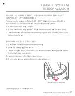 Preview for 57 page of Britax Safe-n-sound Baby Capsule Instructions For Installation & Use