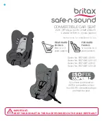 Britax Safe-n-Sound BS7300E-020133 Series Instructions For Installation & Use preview