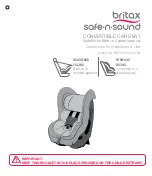 Britax safe-n-sound BS7300N-020133 Series Instructions For Installation & Use preview