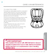 Preview for 61 page of Britax Safe-n-sound BS8100A-020133 Series Instructions For Installation & Use