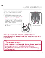 Preview for 85 page of Britax Safe N Sound Compaq MKII Instructions For Installation & Use