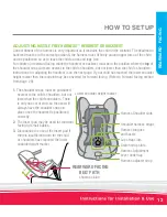 Предварительный просмотр 13 страницы Britax Safe-n-Sound Convertible Child Restraint with Adjustable Headrest or Backrest Instructions For Installation And Use Manual