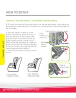 Предварительный просмотр 32 страницы Britax Safe-n-Sound Convertible Child Restraint with Adjustable Headrest or Backrest Instructions For Installation And Use Manual