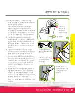 Предварительный просмотр 37 страницы Britax Safe-n-Sound Convertible Child Restraint with Adjustable Headrest or Backrest Instructions For Installation And Use Manual