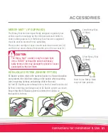 Предварительный просмотр 51 страницы Britax Safe-n-Sound Convertible Child Restraint with Adjustable Headrest or Backrest Instructions For Installation And Use Manual