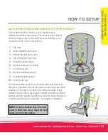 Предварительный просмотр 13 страницы Britax Safe-n-Sound JS8A/2010 Instructions For Use Manual