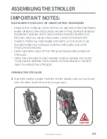 Предварительный просмотр 5 страницы Britax Steelcraft Sprint Instructions Manual