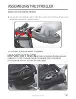 Предварительный просмотр 7 страницы Britax Steelcraft Sprint Instructions Manual