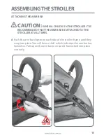 Предварительный просмотр 11 страницы Britax Steelcraft Sprint Instructions Manual