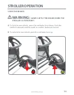 Предварительный просмотр 13 страницы Britax Steelcraft Sprint Instructions Manual