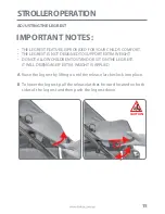 Предварительный просмотр 15 страницы Britax Steelcraft Sprint Instructions Manual