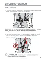 Предварительный просмотр 21 страницы Britax Steelcraft Sprint Instructions Manual