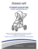 Предварительный просмотр 1 страницы Britax STEELCRAFT STRIDER COMPACT Manual