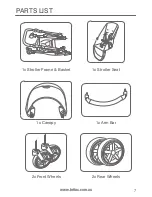 Предварительный просмотр 7 страницы Britax STEELCRAFT STRIDER COMPACT Manual