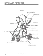 Предварительный просмотр 10 страницы Britax STEELCRAFT STRIDER COMPACT Manual