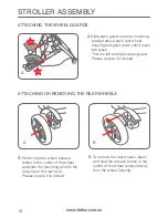 Предварительный просмотр 14 страницы Britax STEELCRAFT STRIDER COMPACT Manual