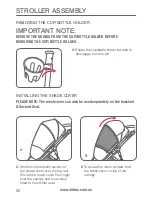 Предварительный просмотр 22 страницы Britax STEELCRAFT STRIDER COMPACT Manual