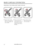 Предварительный просмотр 44 страницы Britax STEELCRAFT STRIDER COMPACT Manual