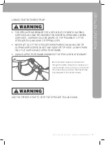 Preview for 17 page of Britax Steelcraft STROLL LITE LX5012 Series Manual