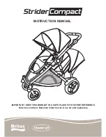 Britax Strider Compact Nstruction Manual preview