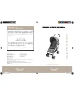 Britax UMBRELLA LAYBACK STROLLER Manual preview