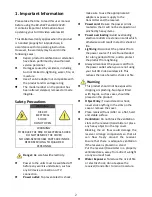 Preview for 3 page of Brite View Air SyncHD BV-2322 User Manual