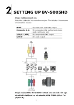 Preview for 10 page of Brite View BV-5005HD mini User Manual