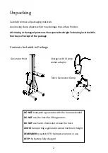 Предварительный просмотр 2 страницы Britec GENERATOR HOIST V22 User Manual