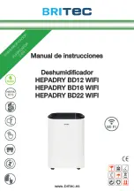 Preview for 1 page of Britec HEPADRY BD12 WIFI User Manual