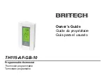 Предварительный просмотр 1 страницы britech TH115-AF-AG-10 Owner'S Manual