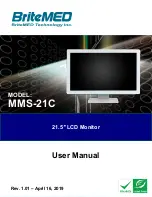 BriteMED MMS-21C User Manual preview