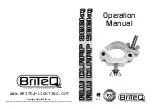 Preview for 1 page of Briteq ALU CLAMP Series Operation Manual