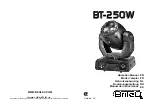 Briteq BT-250W Operation Manual предпросмотр