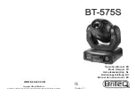 Briteq bt-575s Operation Manual предпросмотр