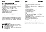 Preview for 3 page of Briteq bt-575s Operation Manual