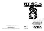 Предварительный просмотр 1 страницы Briteq BT-60ls Operation Manual