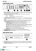 Предварительный просмотр 5 страницы Briteq bt-626 Operation Manual