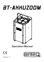 Briteq BT-AKKUZOOM Operation Manual предпросмотр