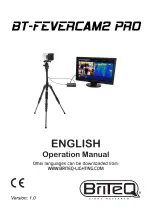 Preview for 1 page of Briteq BT-FEVERCAM2 PRO Operation Manual