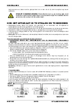 Предварительный просмотр 31 страницы Briteq BT-LASER1500 RGB Operation Manual