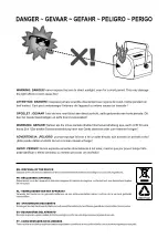 Предварительный просмотр 2 страницы Briteq BT-W12L10 Wash Operation Manual