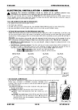 Предварительный просмотр 12 страницы Briteq BT-W12L10 Wash Operation Manual