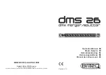 Предварительный просмотр 1 страницы Briteq dms 26 Operation Manual